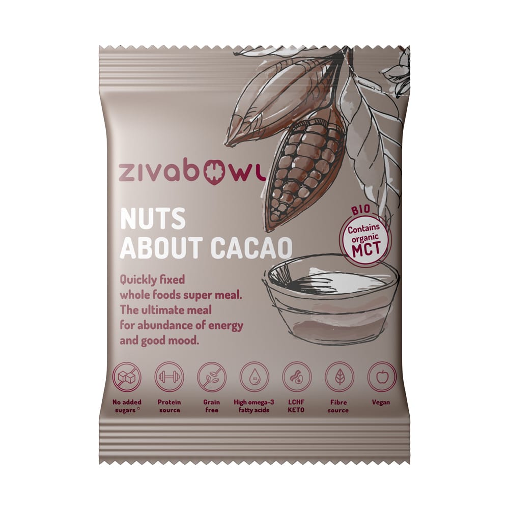NUTS ABOUT CACAOPackage of 10 meals - Zivabowl UK